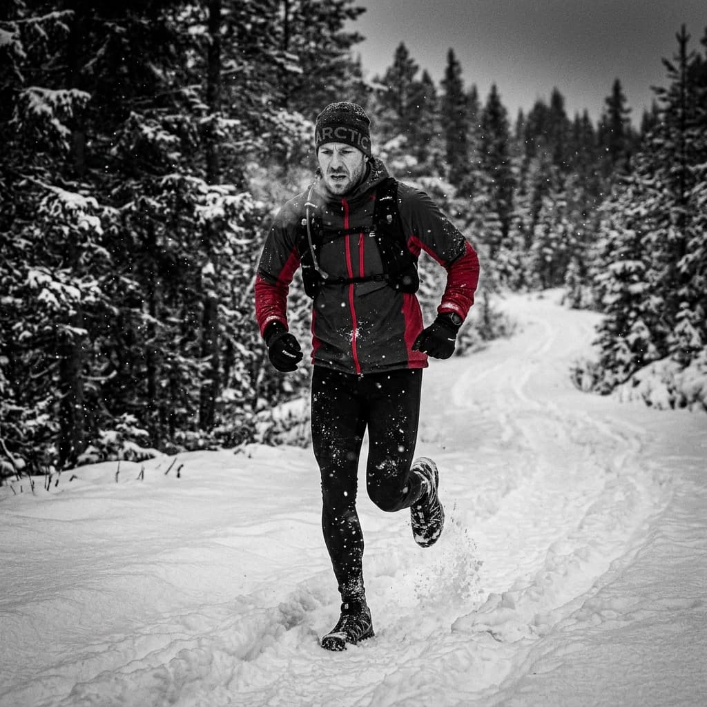 Case Study: Winter Gear Launch showing fitness brand content